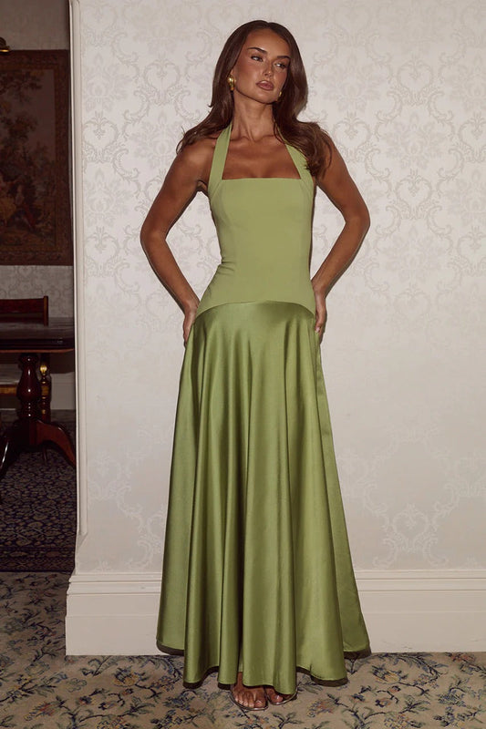 Odina Maxi Dress - Palm