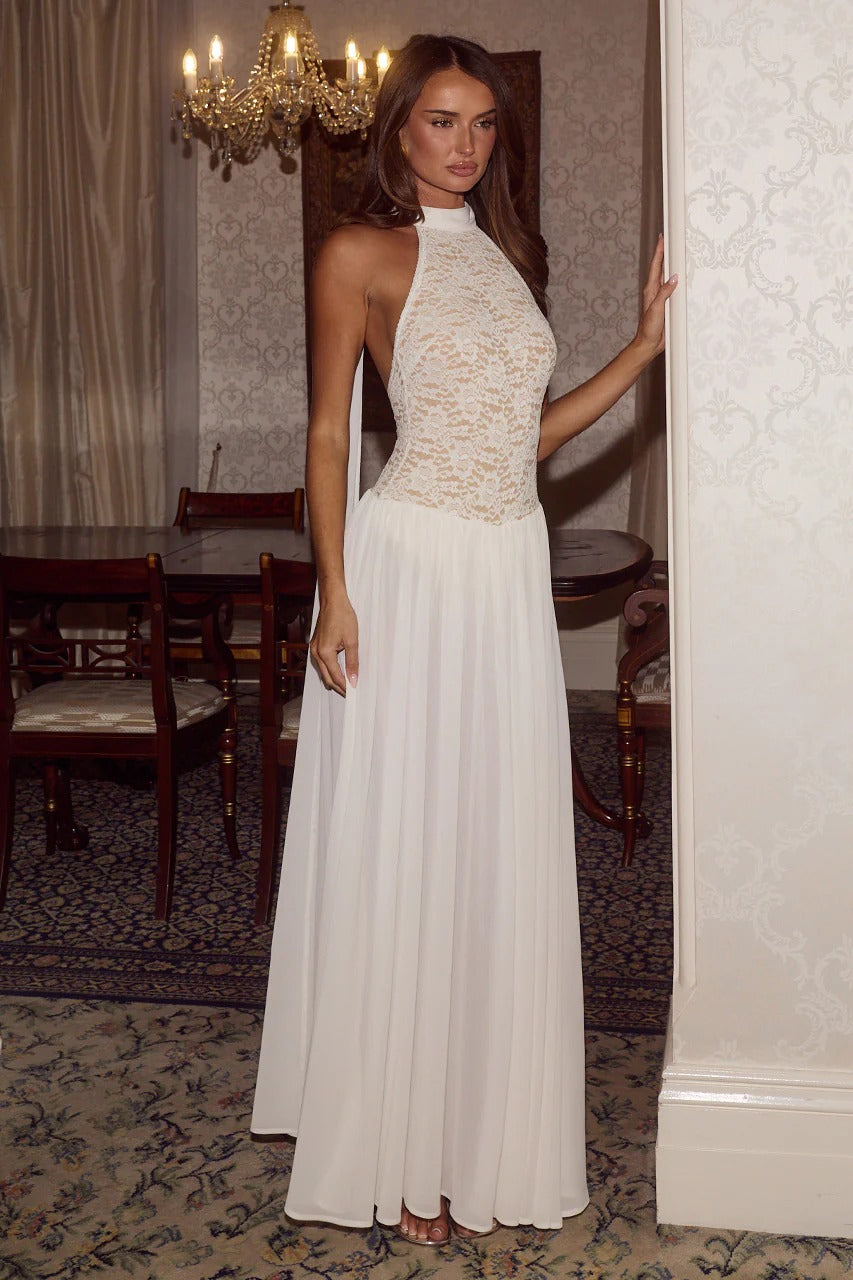 Judith Maxi Dress - Cream