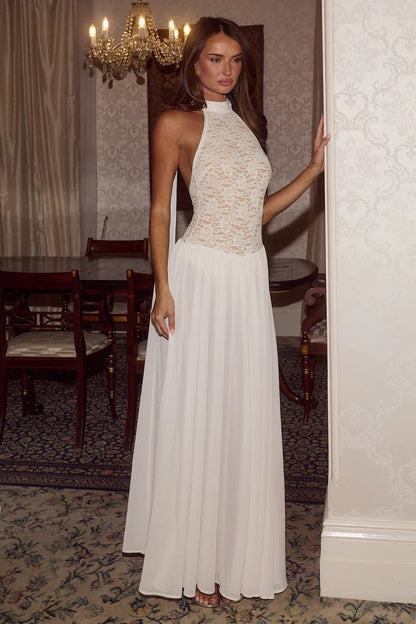 Judith Maxi Dress - Cream