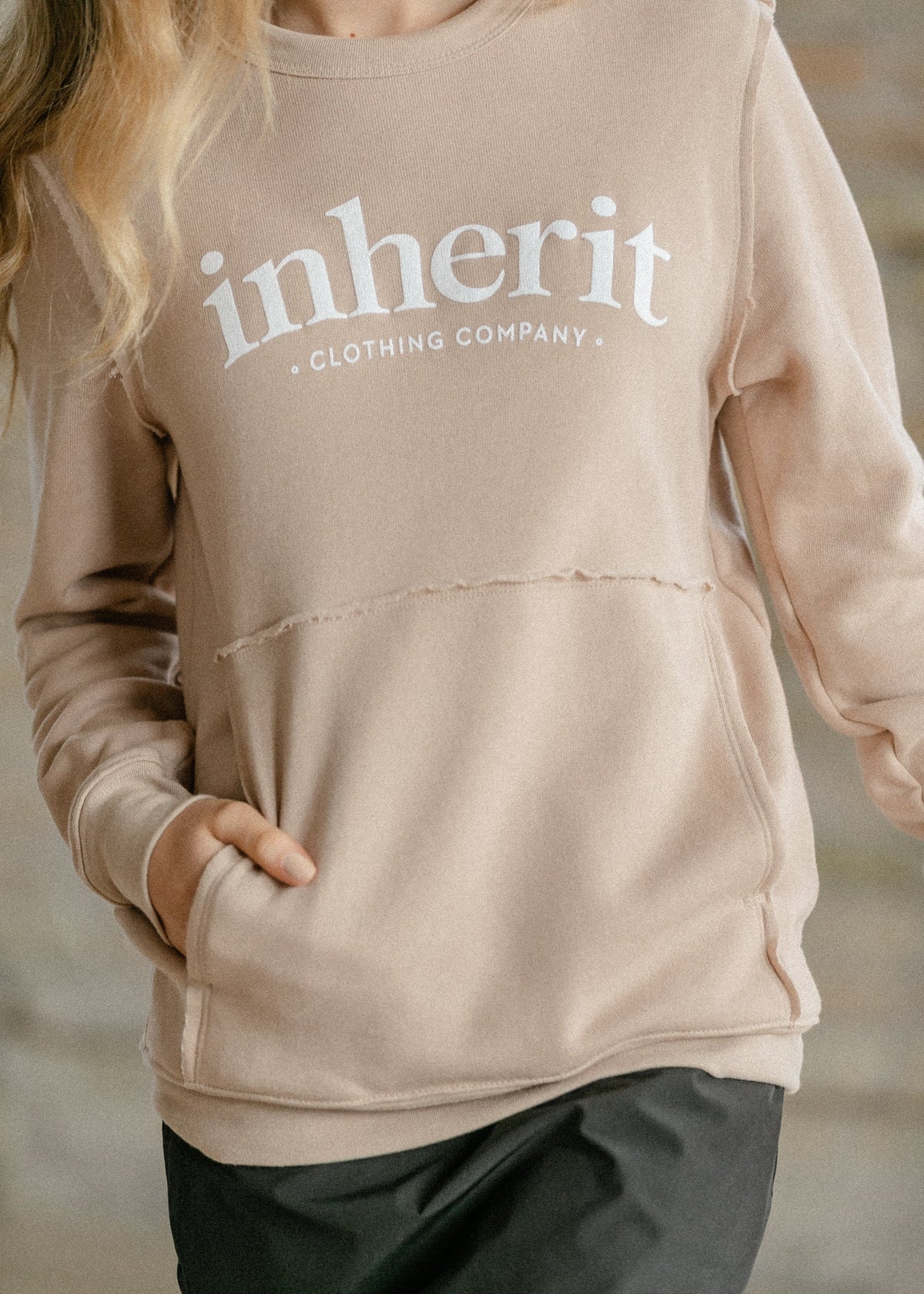 Inherit Raw Edge Crewneck Sweatshirt - FINAL SALE