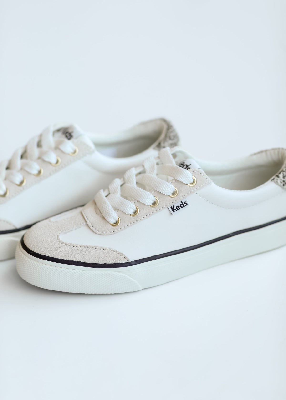 Keds® Jump Kick Animal Print Heel Sneaker - FINAL SALE