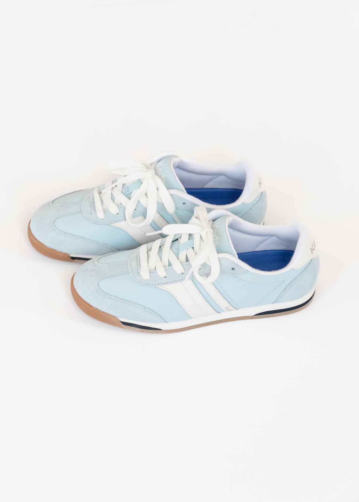 Keds® Light Blue Revival Suede Lace Up - FINAL SALE