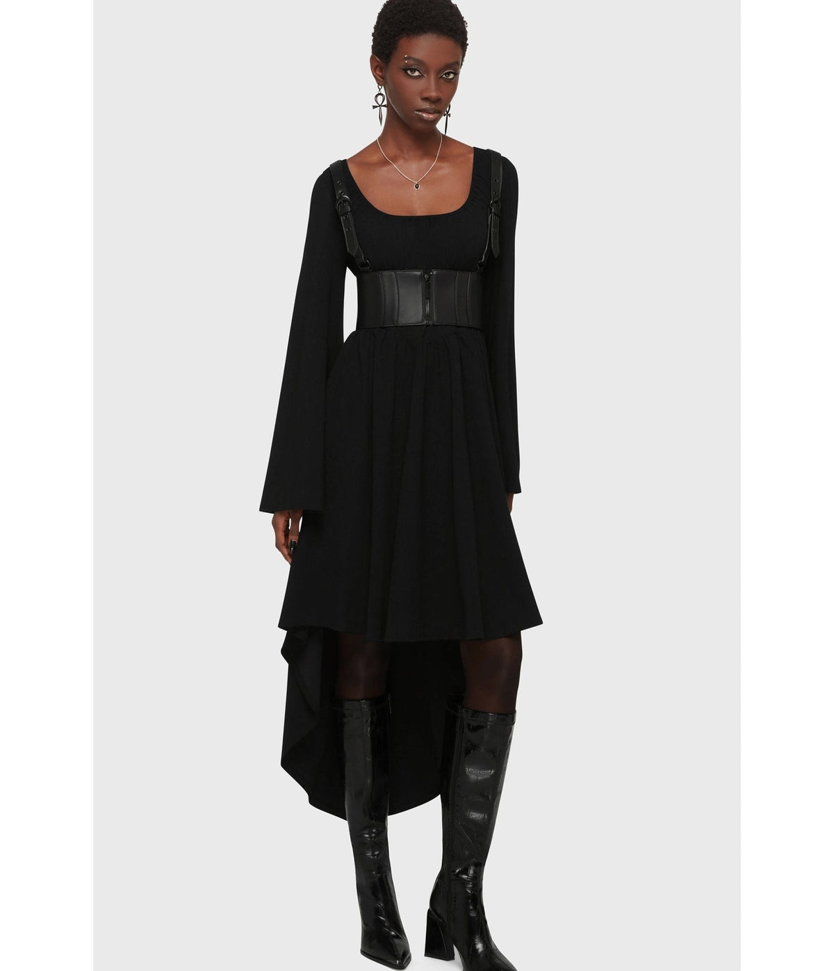 Kill Star Black Eye Of Eris Hi-Low Dress
