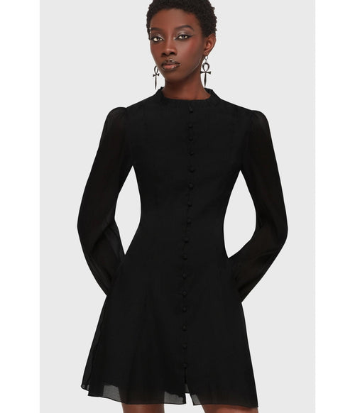 Kill Star Black Liora Wrath Mini Dress