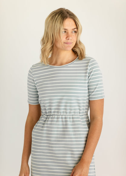 Kristen Short Sleeve Midi Dress - FINAL SALE