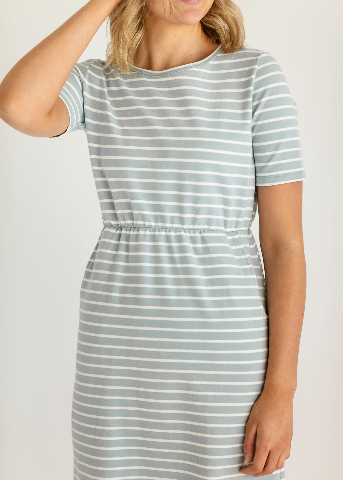 Kristen Short Sleeve Midi Dress - FINAL SALE