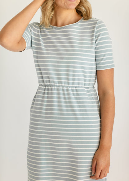 Kristen Short Sleeve Midi Dress - FINAL SALE