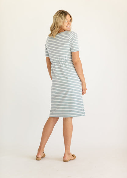 Kristen Short Sleeve Midi Dress - FINAL SALE