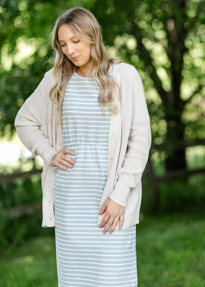 Kristen Short Sleeve Midi Dress - FINAL SALE