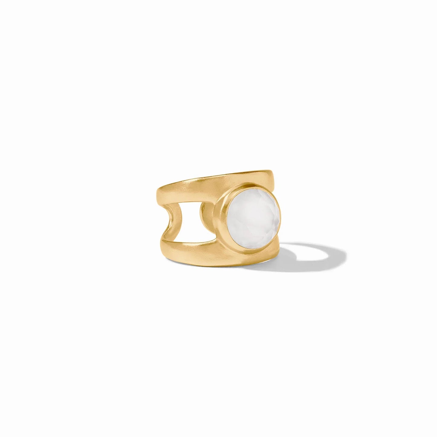 Laguna Stone Ring - Iridescent Clear Crystal