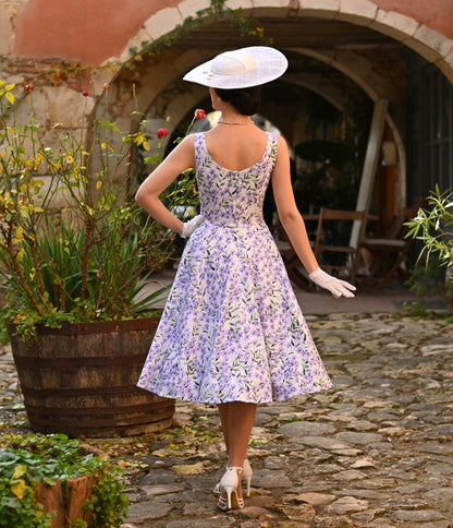 Lilac Meadow Swing Dress