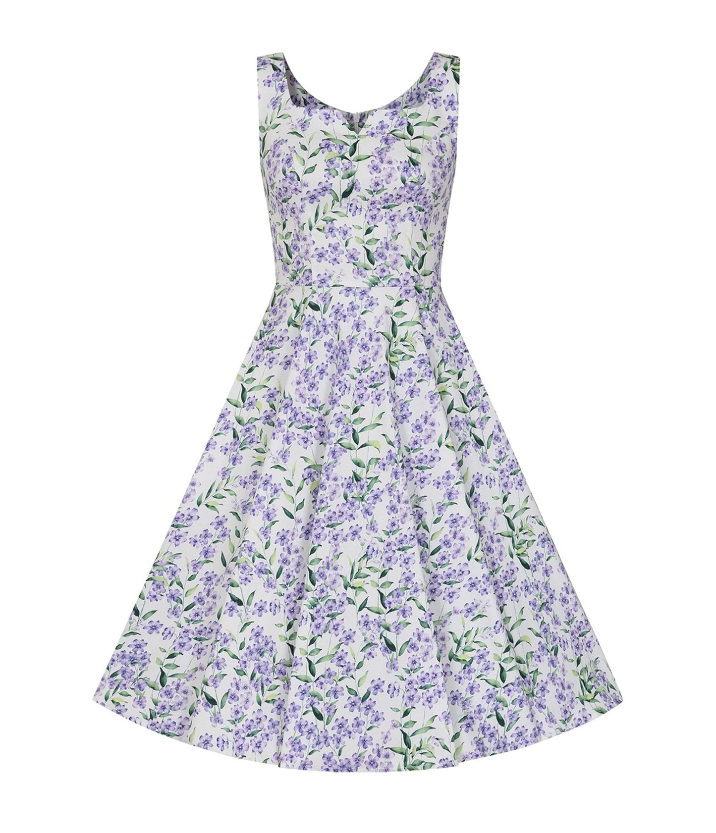 Lilac Meadow Swing Dress