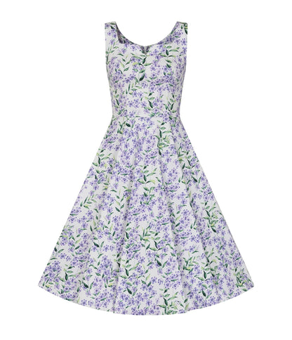 Lilac Meadow Swing Dress