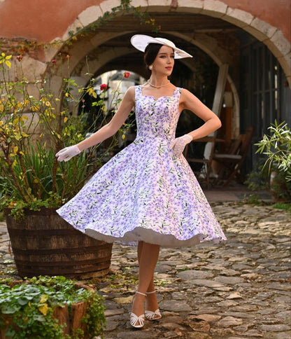Lilac Meadow Swing Dress