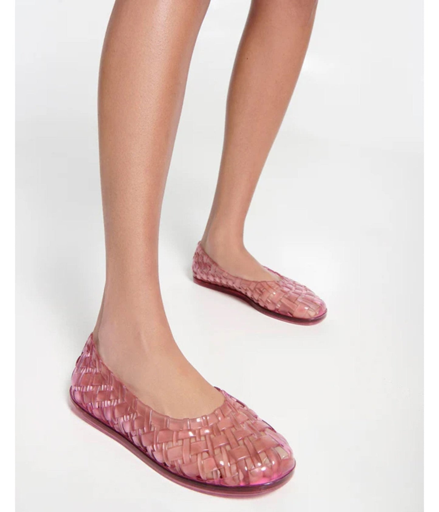 Melissa Pink Ballerina Flats
