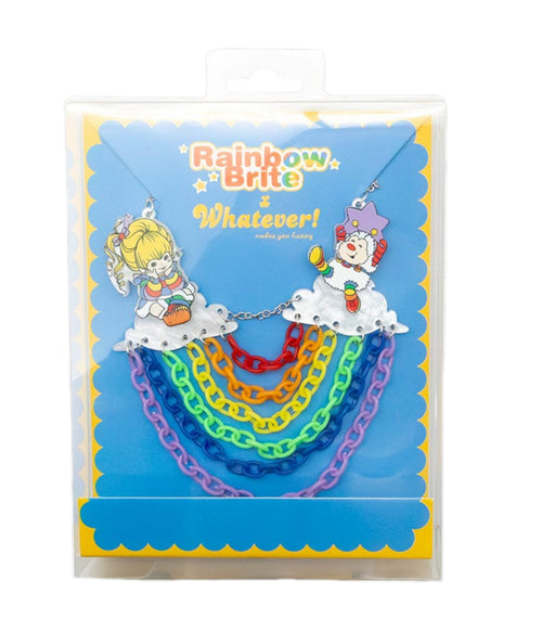 Rainbow Brite Rainbow Cloud Necklace