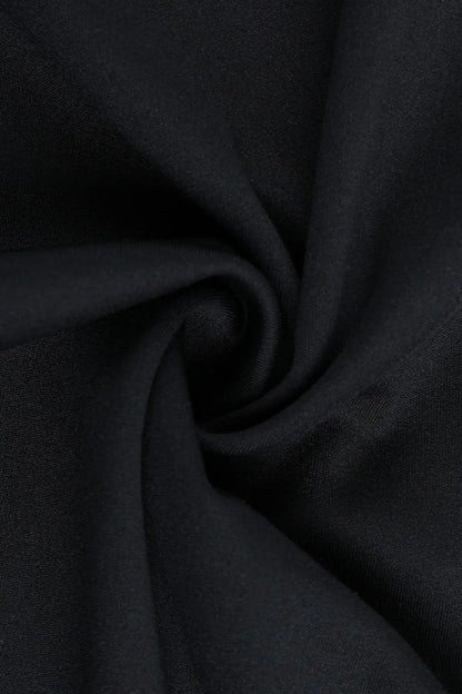 Ruffled V Neck Tie Long Sleeve Maxi Dress