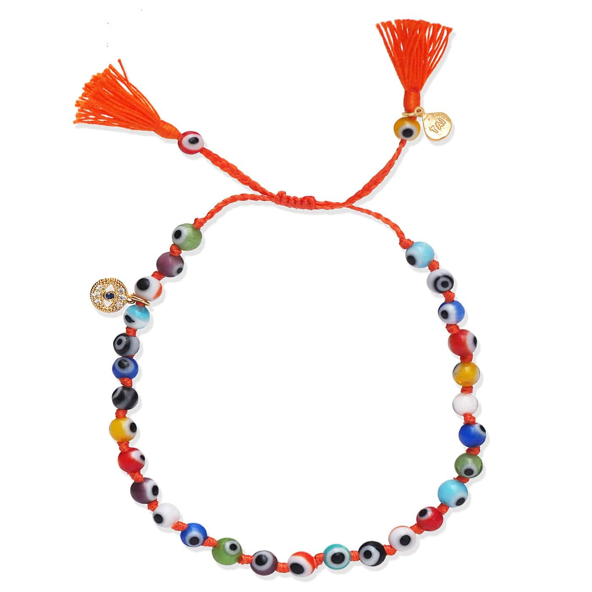 Handmade Evil Eye Beaded Bracelet