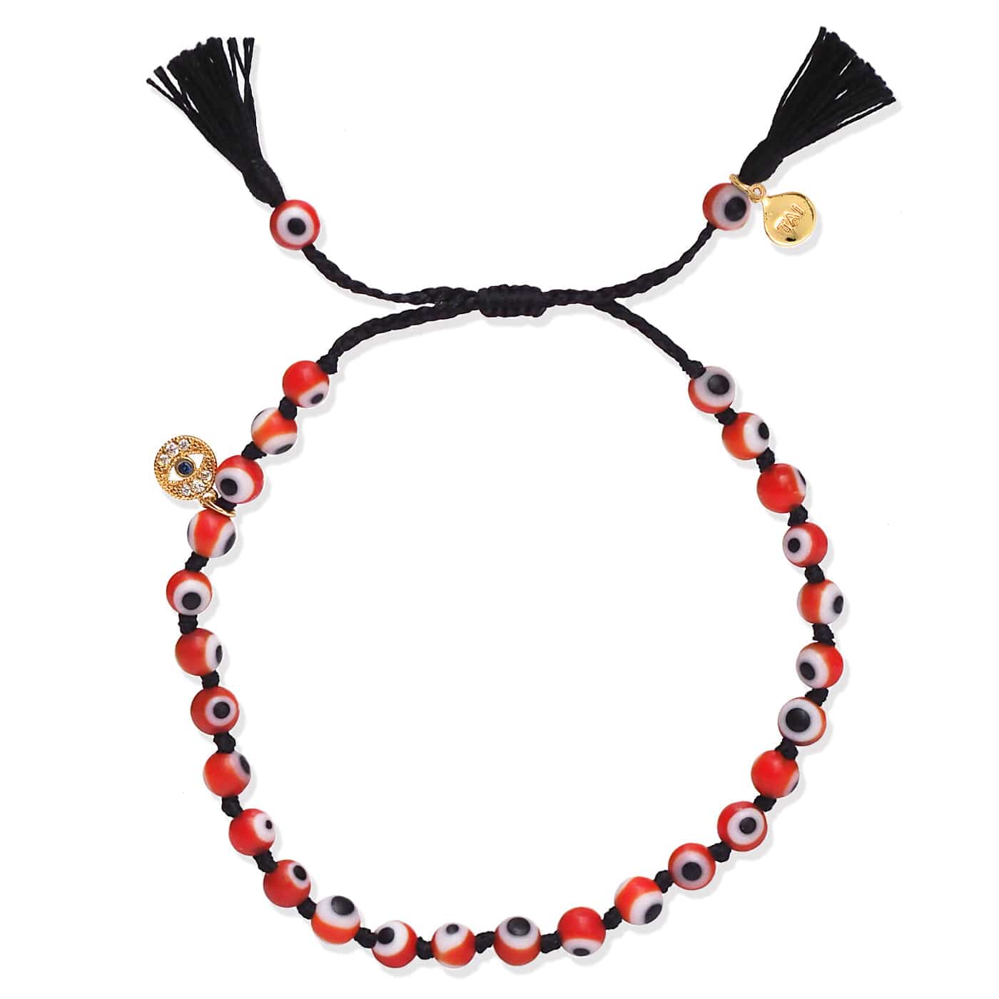 Handmade Evil Eye Beaded Bracelet