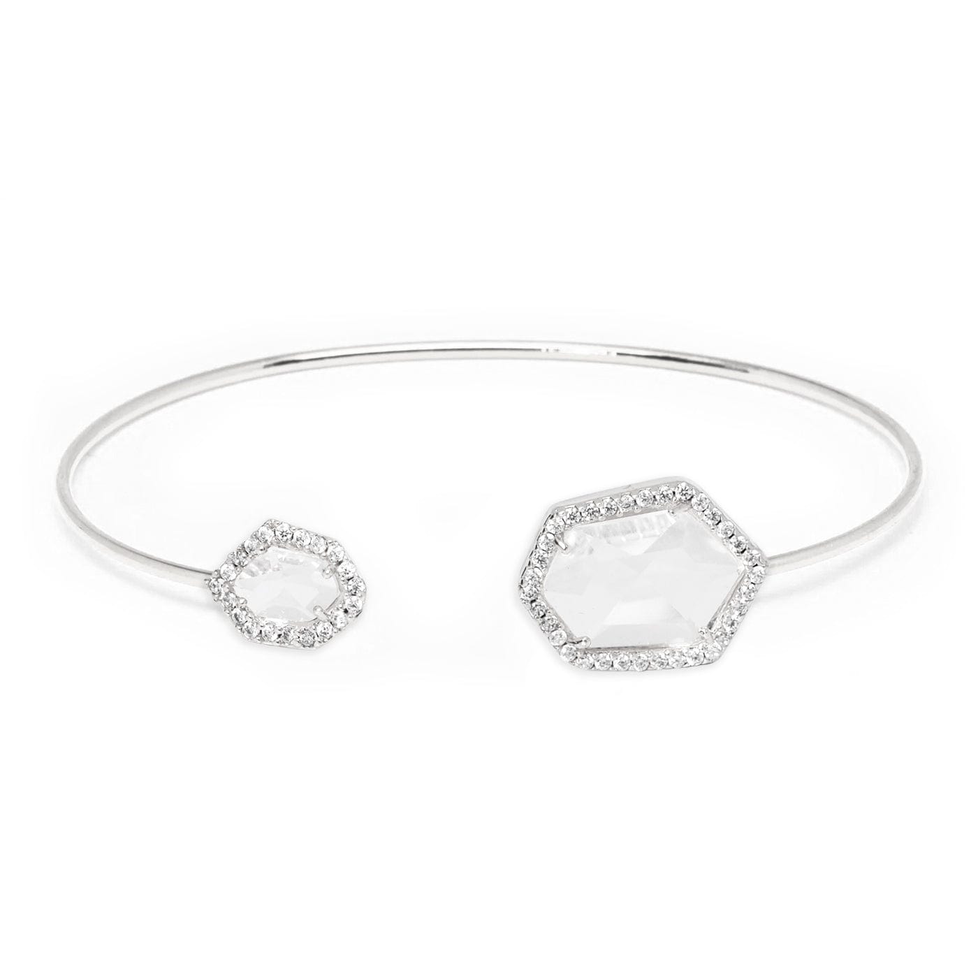 Hex Open Bracelet
