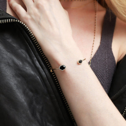 Hex Open Bracelet
