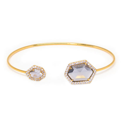 Hex Open Bracelet