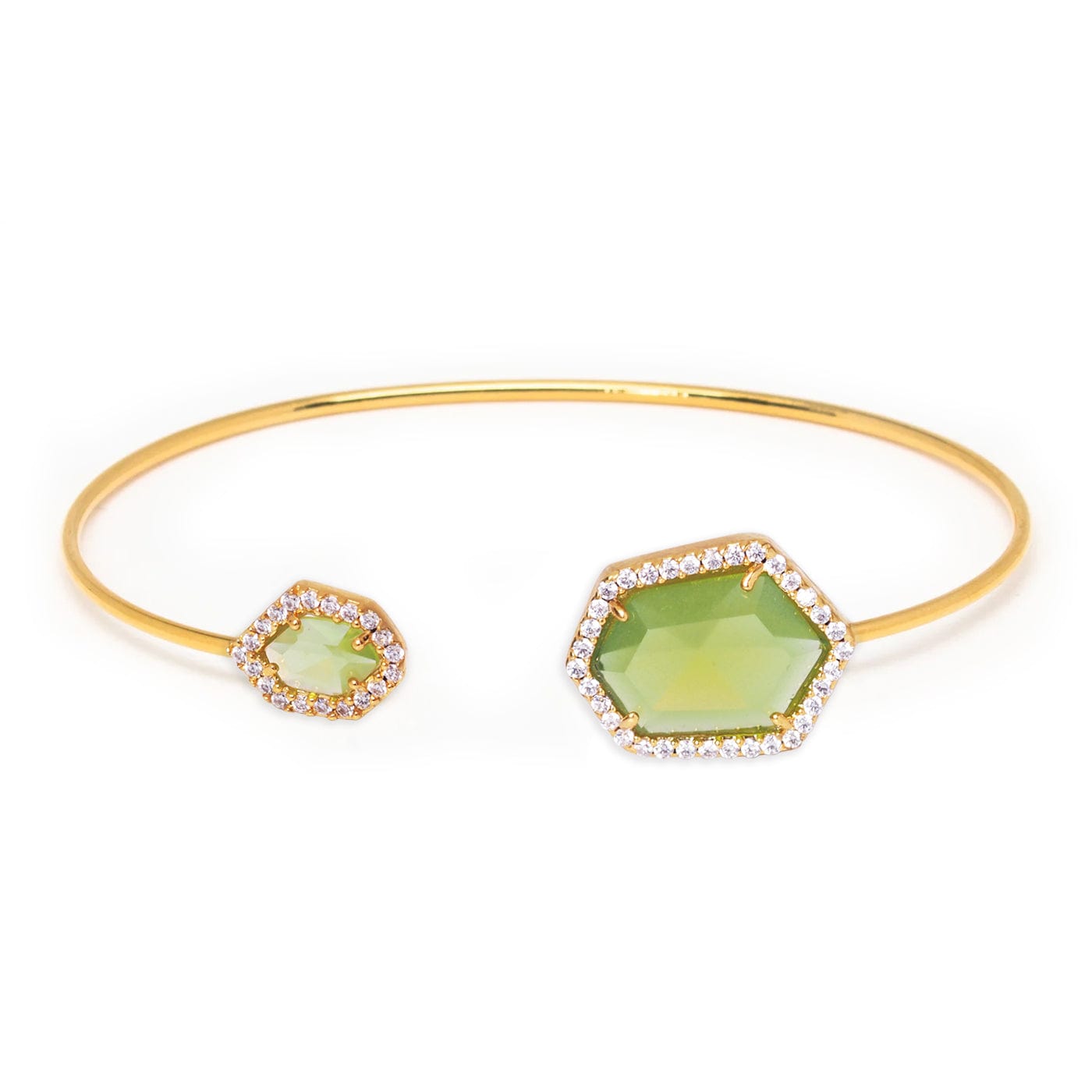 Hex Open Bracelet