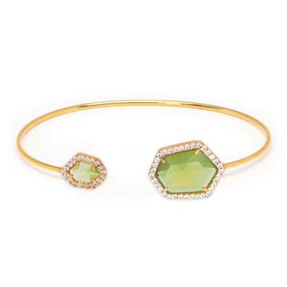 Hex Open Bracelet