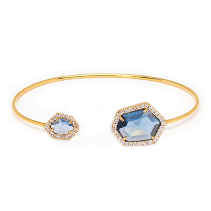 Hex Open Bracelet