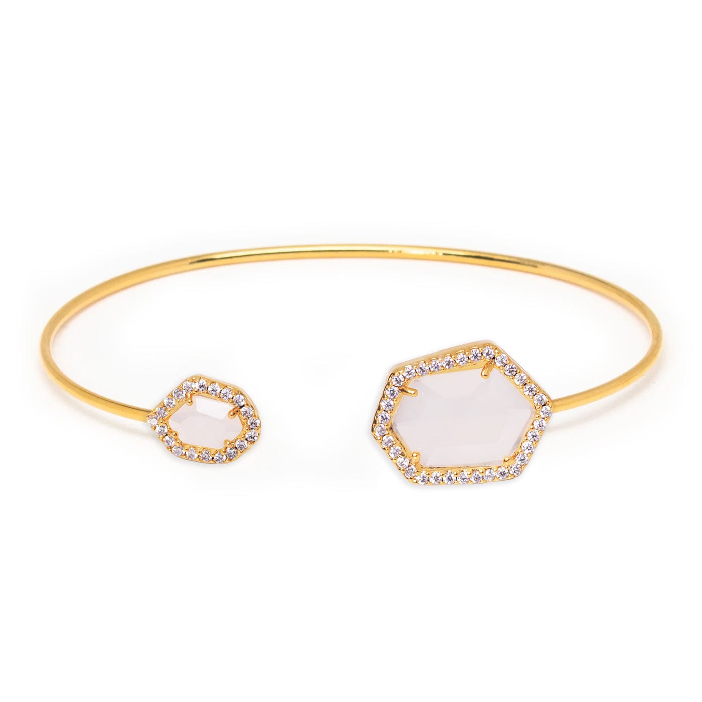 Hex Open Bracelet