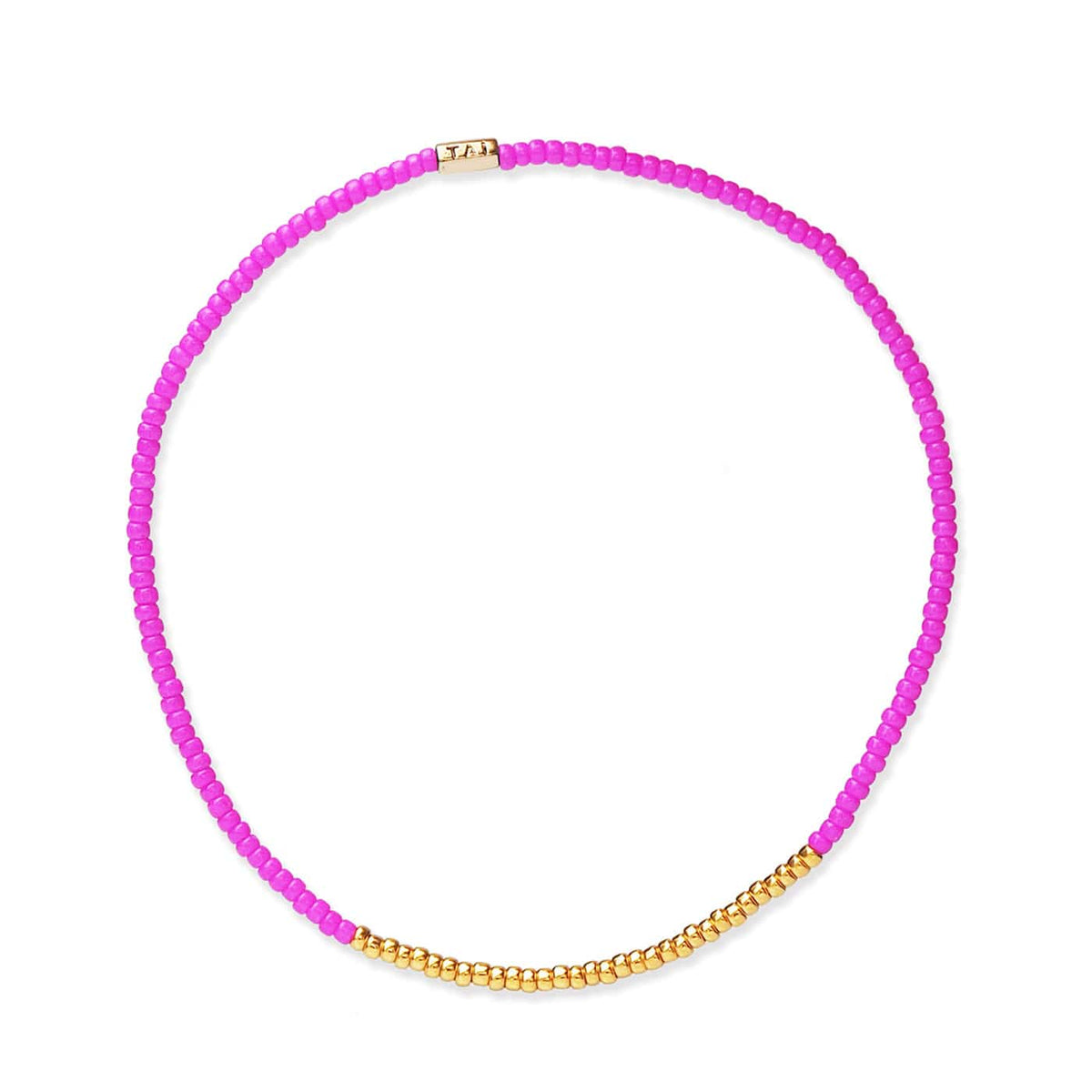 Praew Bracelet Beaded With Gold Accents