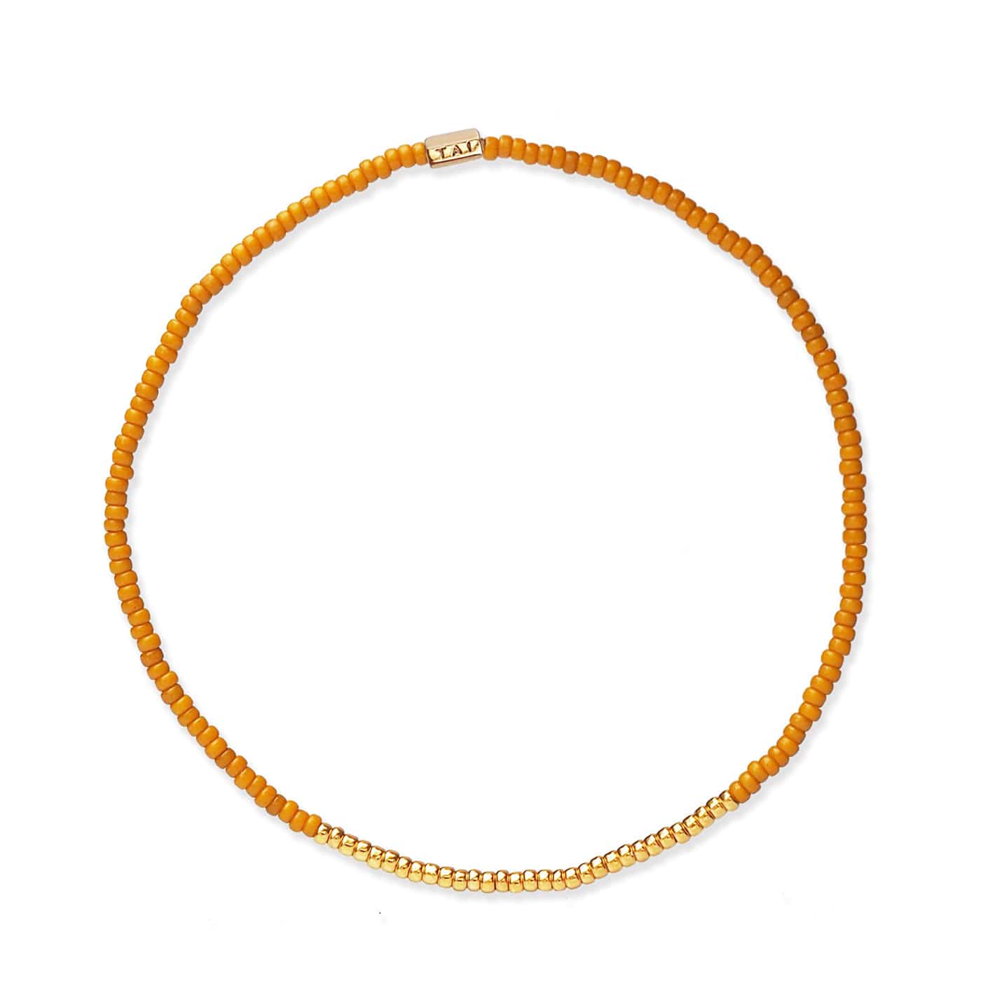 Praew Bracelet Beaded With Gold Accents