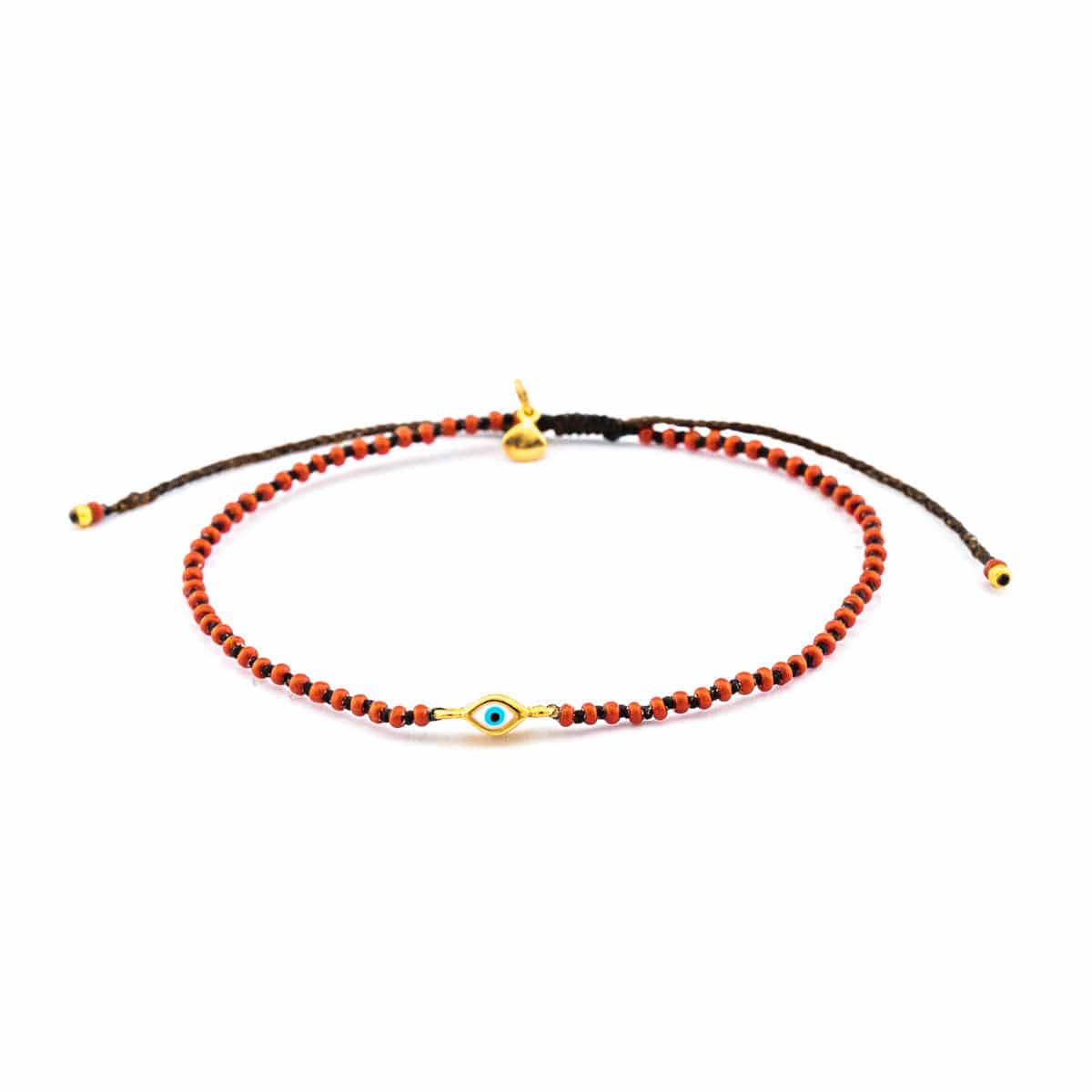 Seed Bead Evil Eye Bracelet