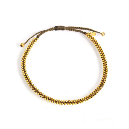 Zipper Beaded Bracelet
