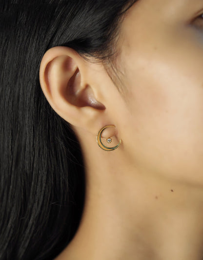 Crescent Moon Ear Jacket