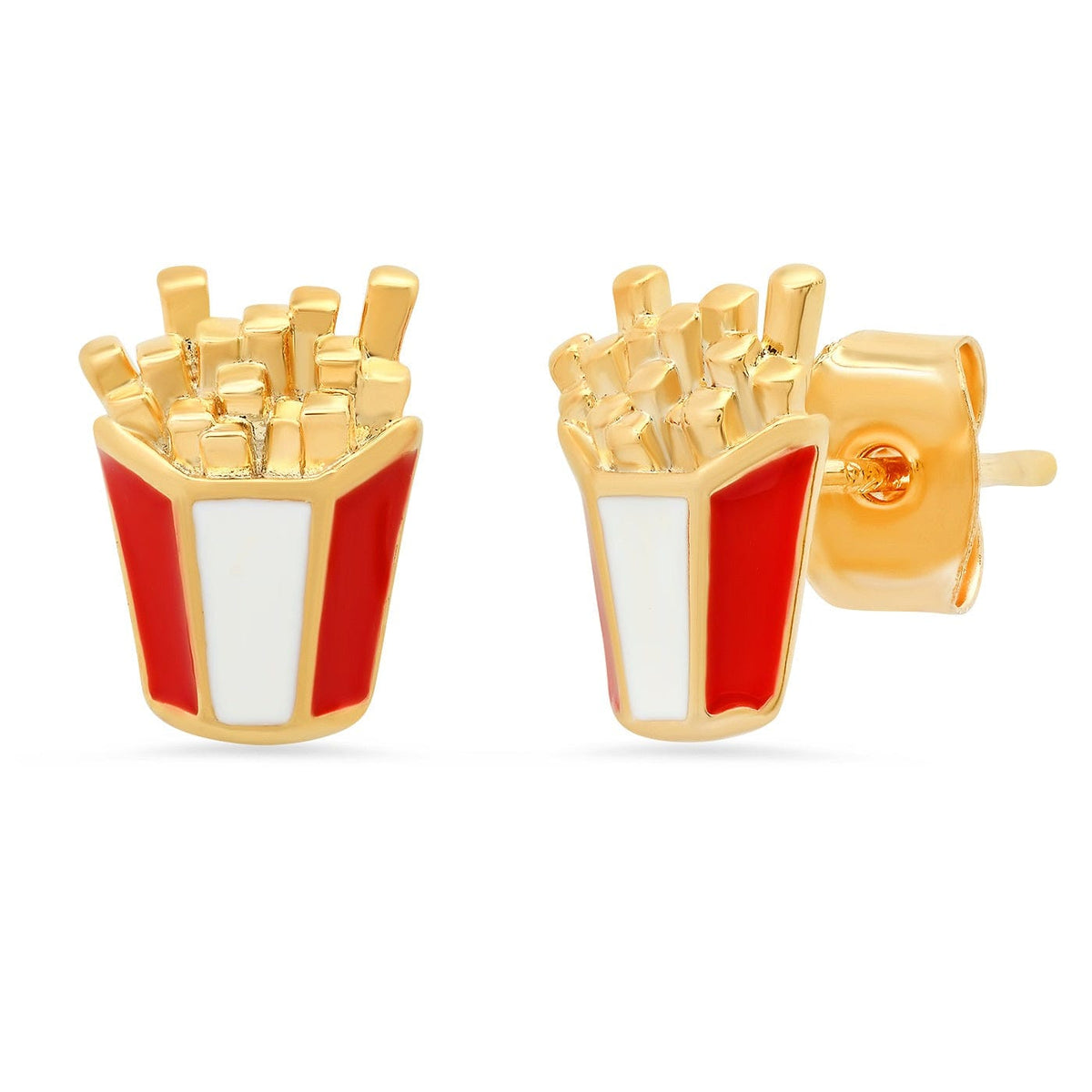 Enamel French Fry Studs