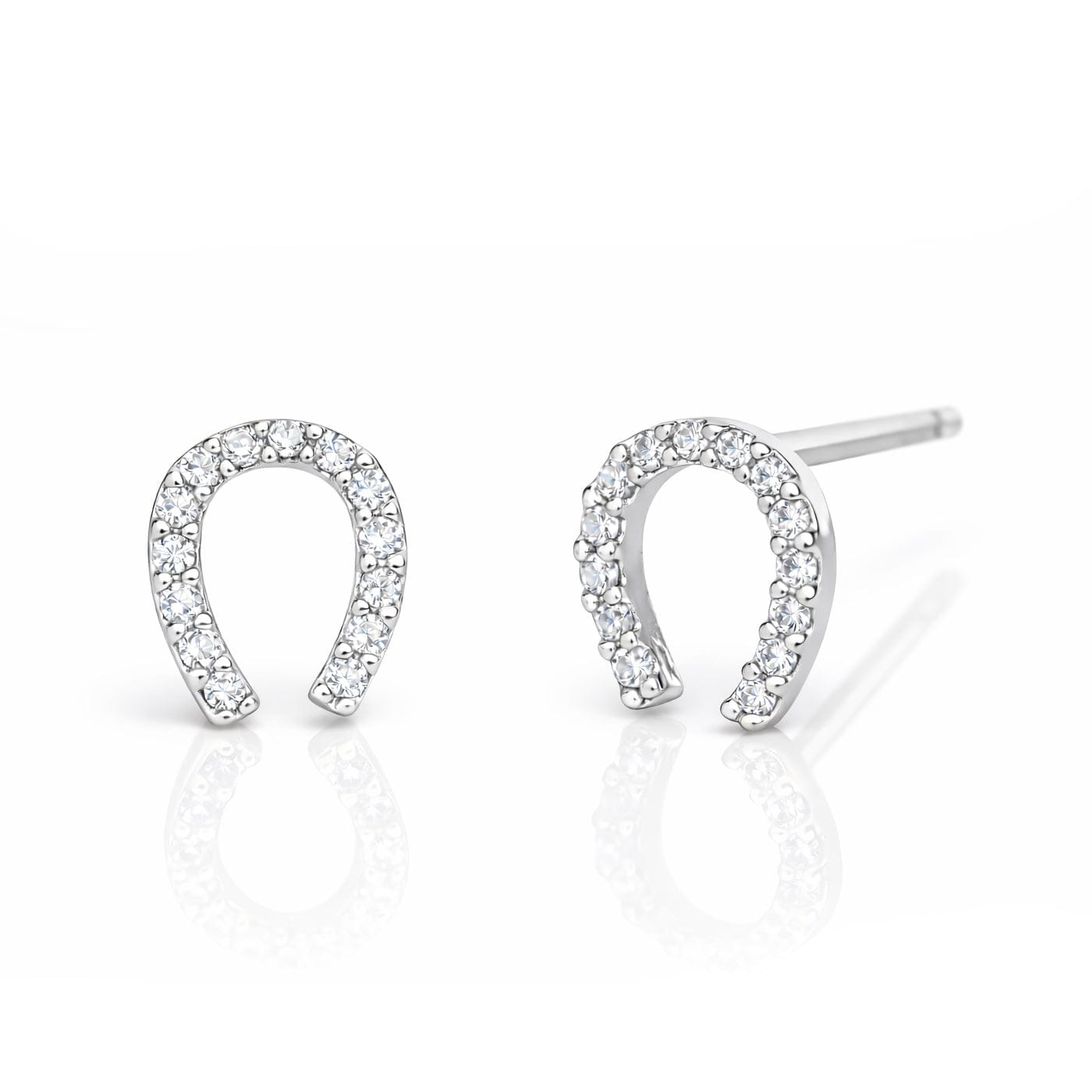 Mini Horseshoe Earrings