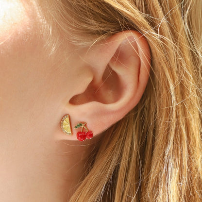 Red Cherry Earrings