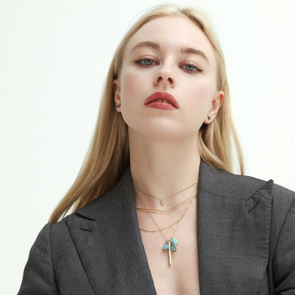 Birthstone Charm Necklace