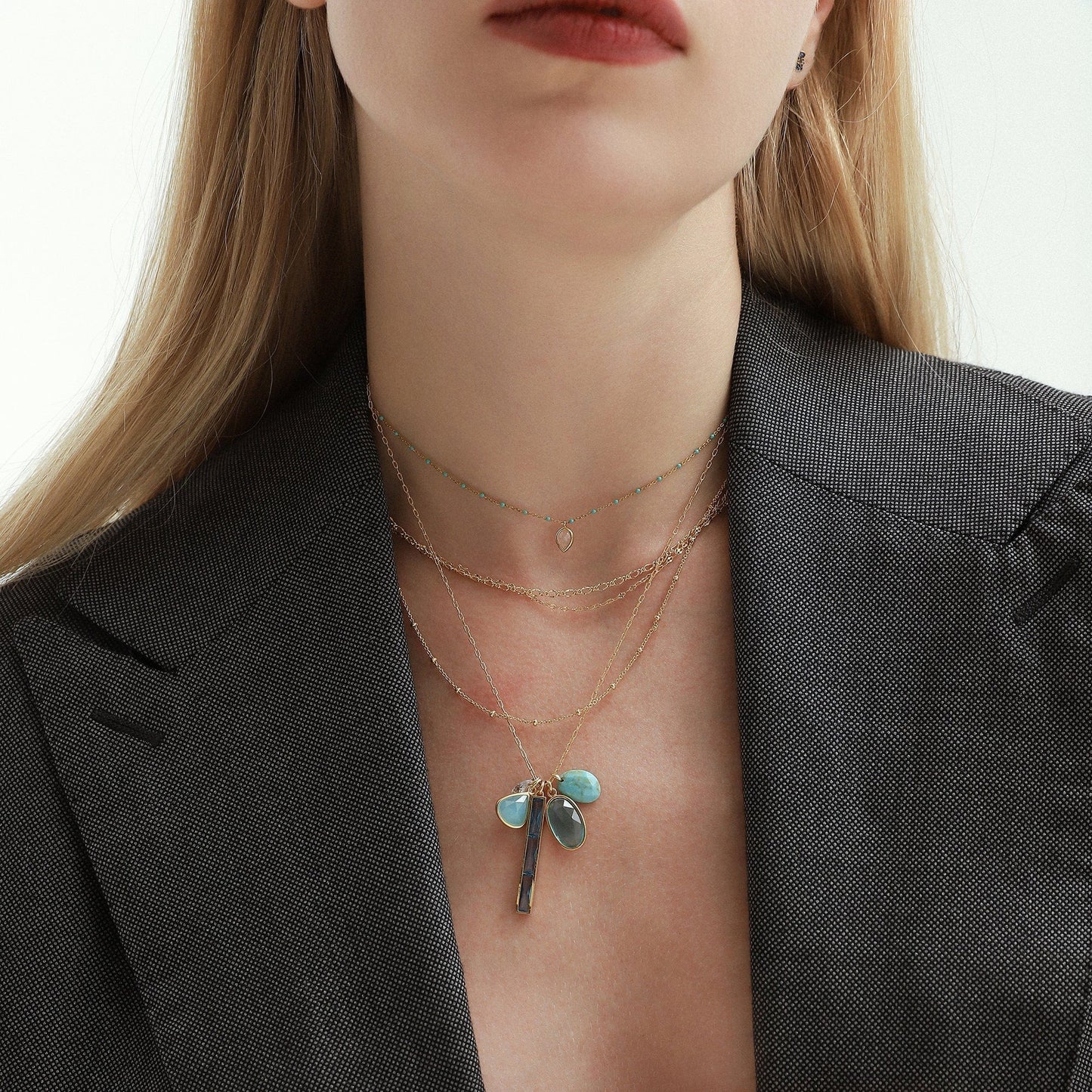 Birthstone Charm Necklace