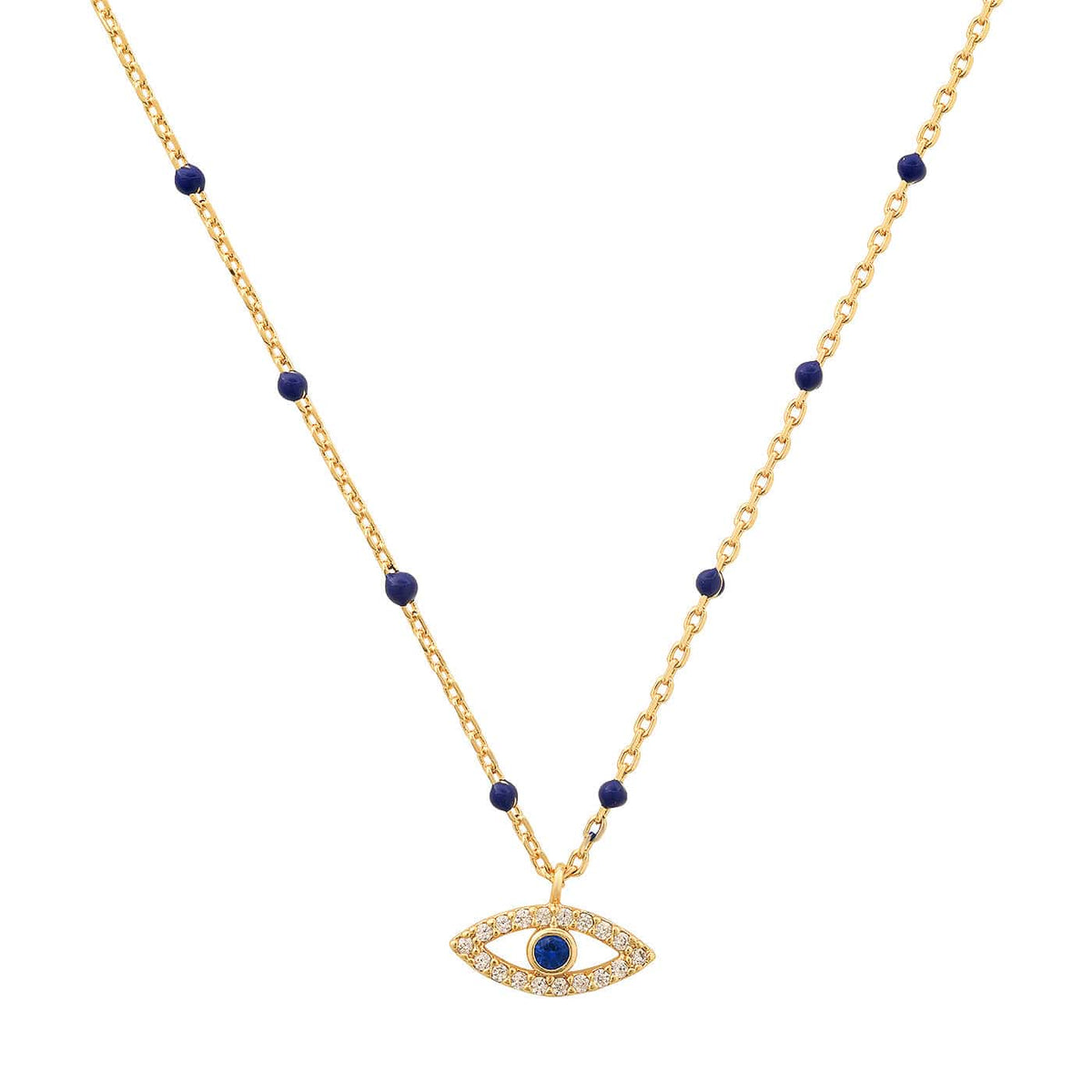 Charmful Enamel Pendant Necklace