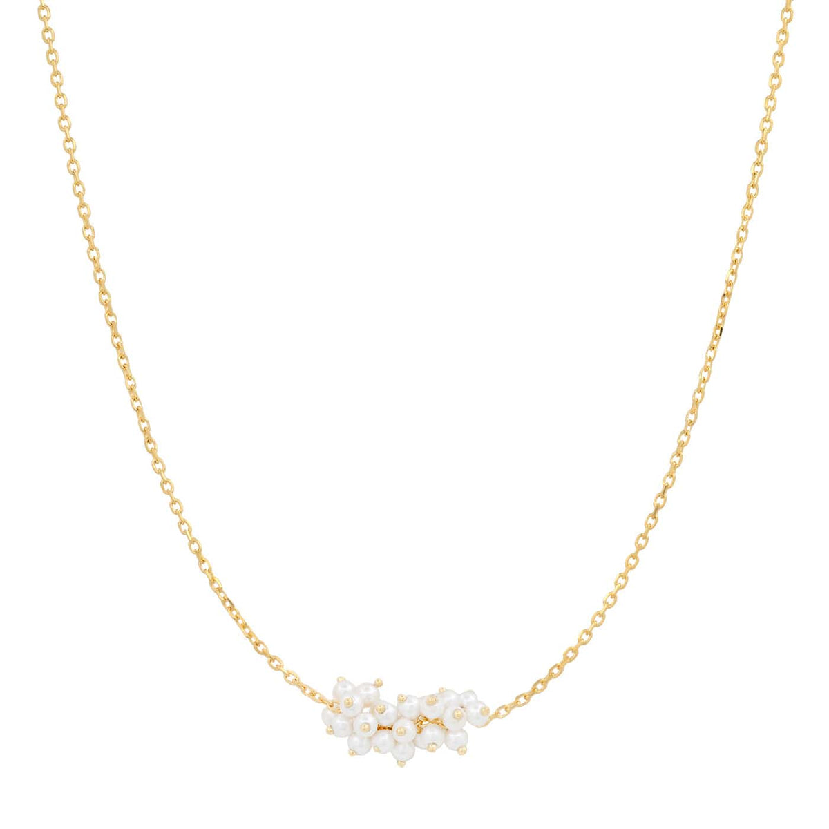 Gold Vermeil Pearl Teardrop Necklace