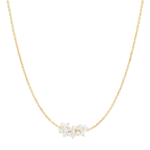 Gold Vermeil Pearl Teardrop Necklace