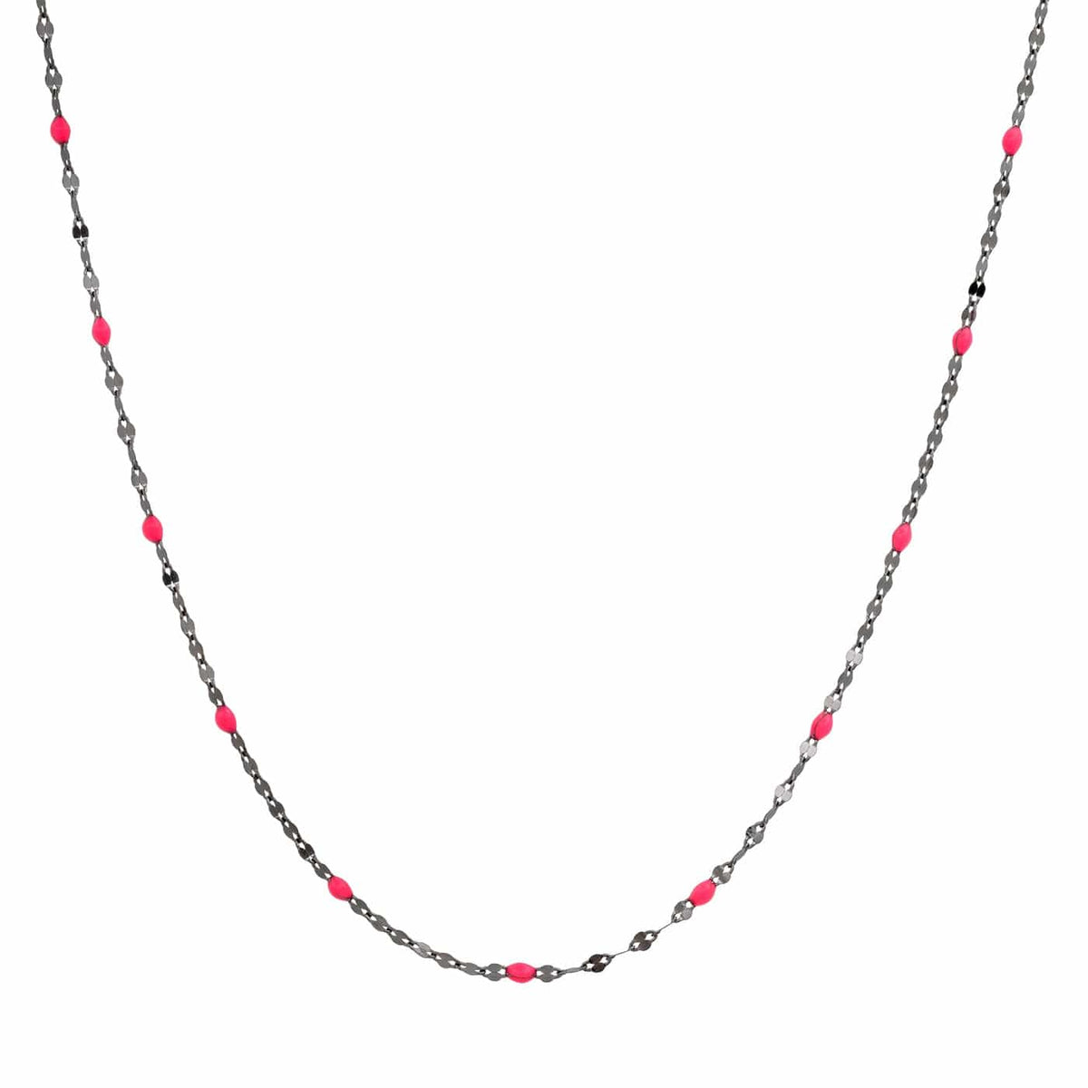 Gold Vermeil Sparkle Chain with Enamel Stations