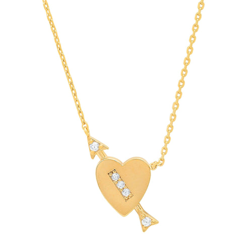 Heart And Arrow Necklace