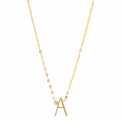Initial Glow Necklace