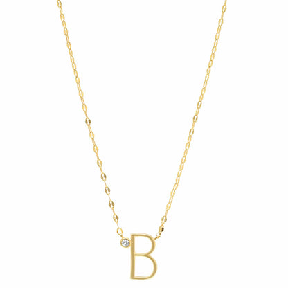 Initial Glow Necklace