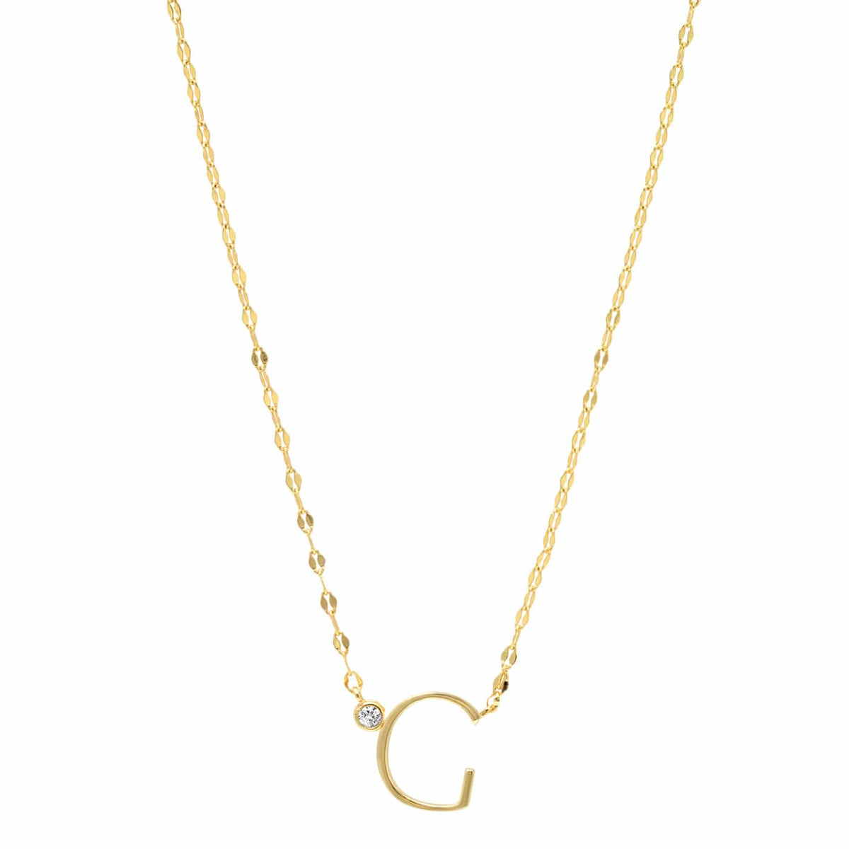 Initial Glow Necklace