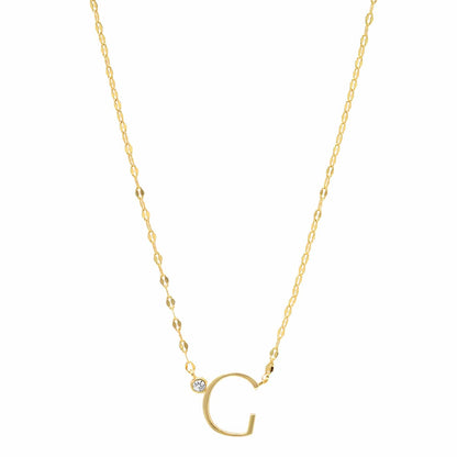 Initial Glow Necklace