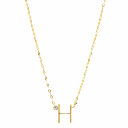 Initial Glow Necklace